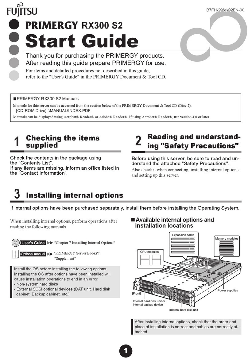 Fujitsu Primergy RX300 S2 Guide