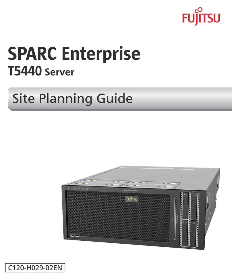 Fujitsu SPARC Enterprise T5440 Server Technical manual