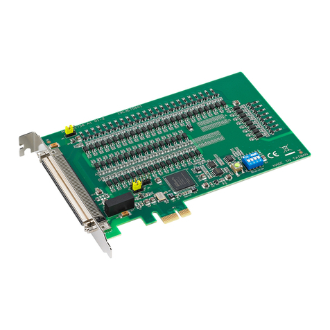 Advantech PCIE-1754 User manual