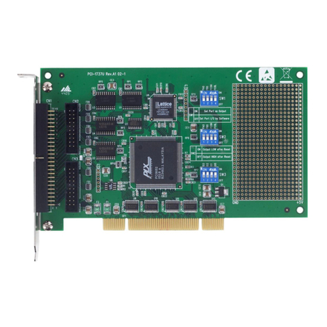 Advantech PCI-1737U user manual