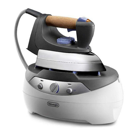 DeLonghi IRONING SYSTEM WITH PRESSURIZED BOILER User manual