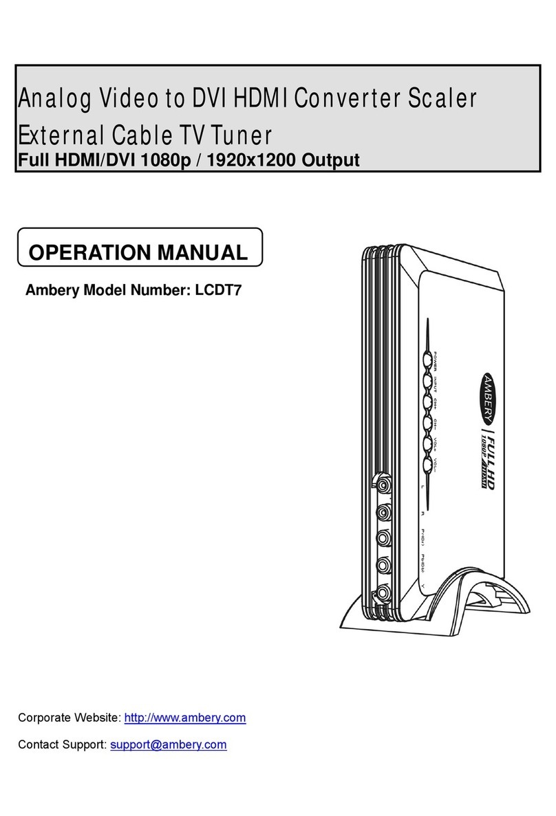 Ambery LCDT7 User manual