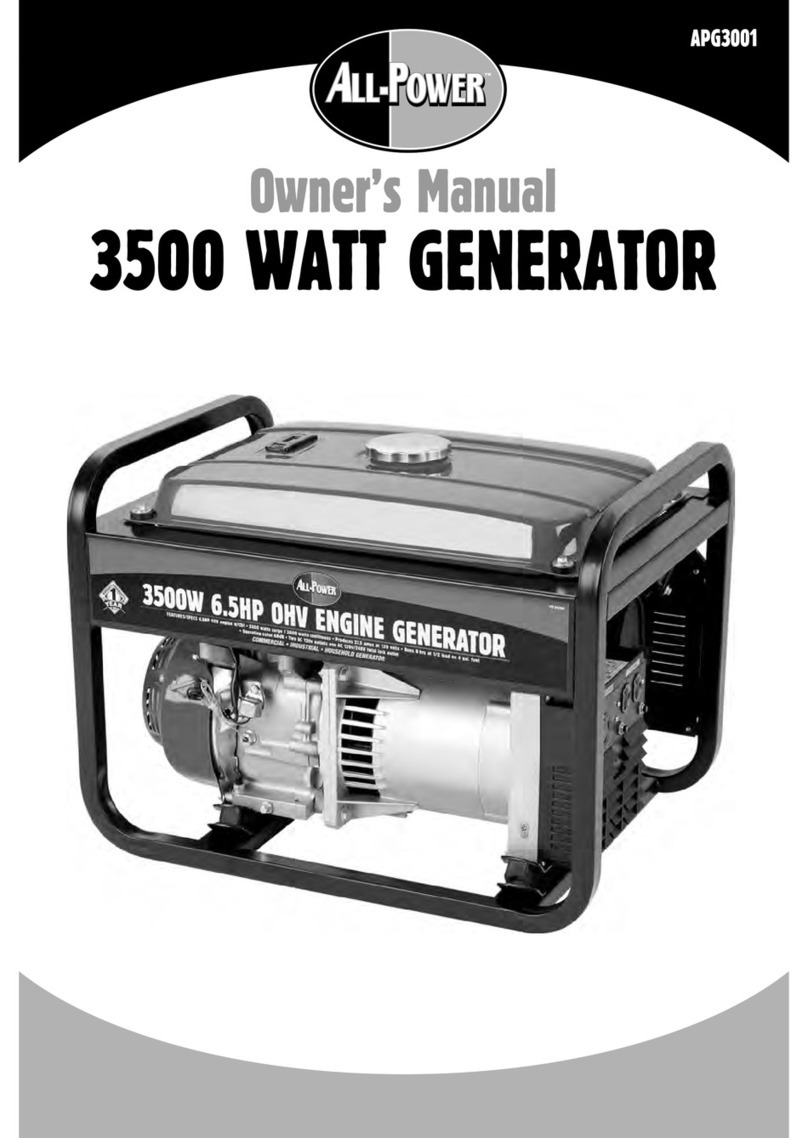 ALLPOWER APG3001 owner's manual