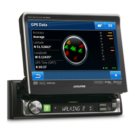 Alpine IVA-D511E owner's manual