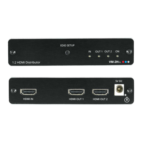 Kramer VM-2HxI User manual Kramer VM-2HxI User manual