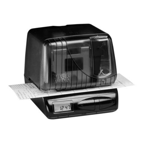 Amano PIX-15 user guide