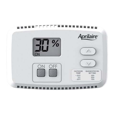 Aprilaire 65 owner's manual