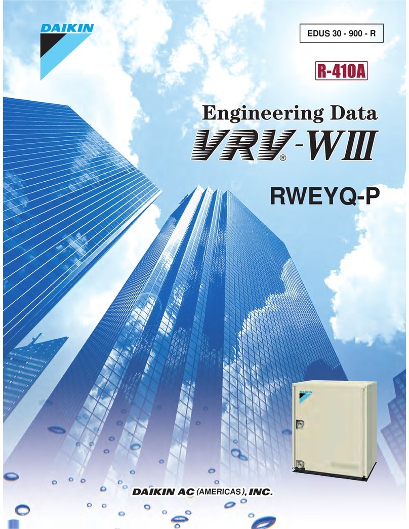 Daikin RWEYQ-P Dimension Guide