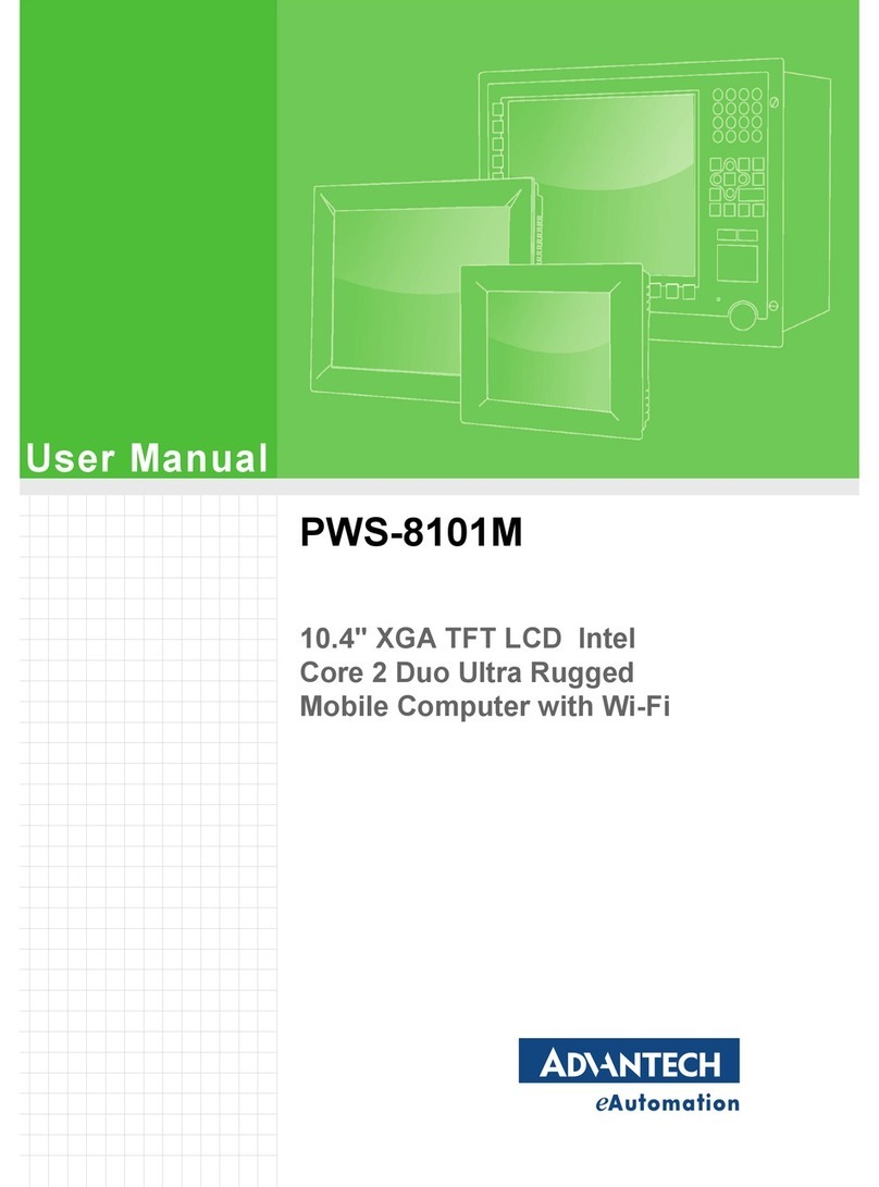 Advantech PWS-8101M User manual