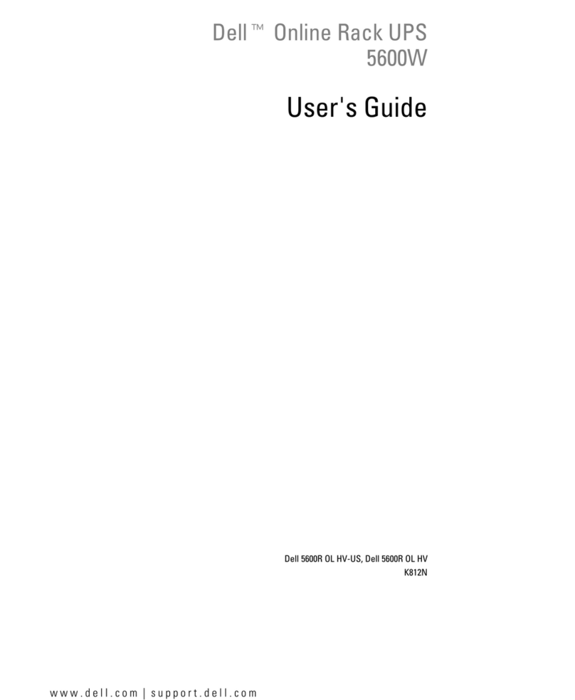 Dell 5600R OL HV-US 5600W User manual