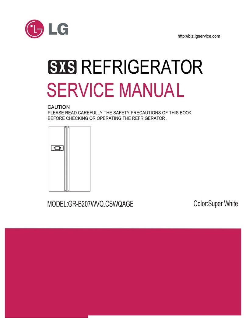 LG GR-B207WVQ.CSWQAGE Service manual