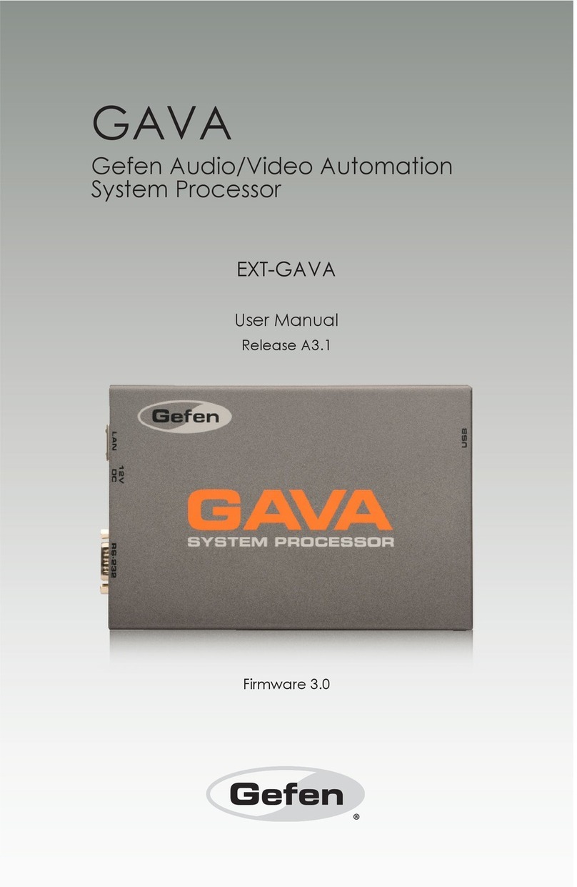 Gefen EXT-GAVA user manual