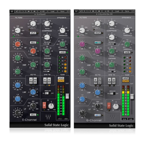 Waves SSL 4000 E User manual