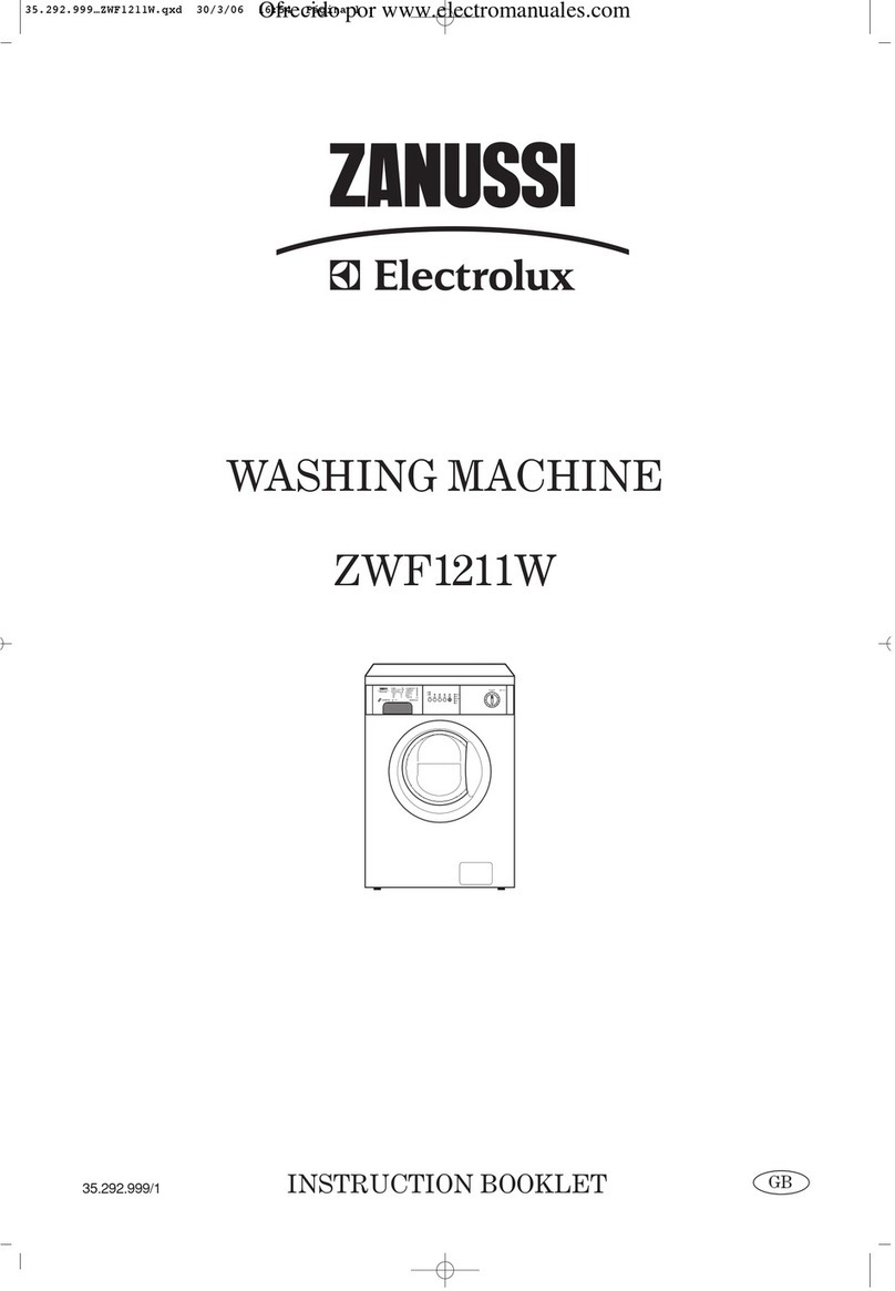 Electrolux ZWF1211W User manual