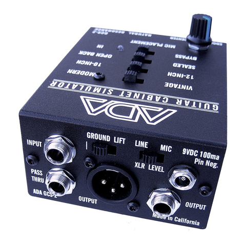 ADA Amplification GCS-2 user manual