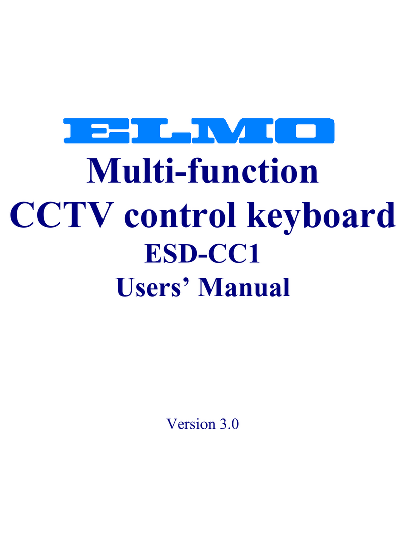 Elmo ESD-CC1 user manual