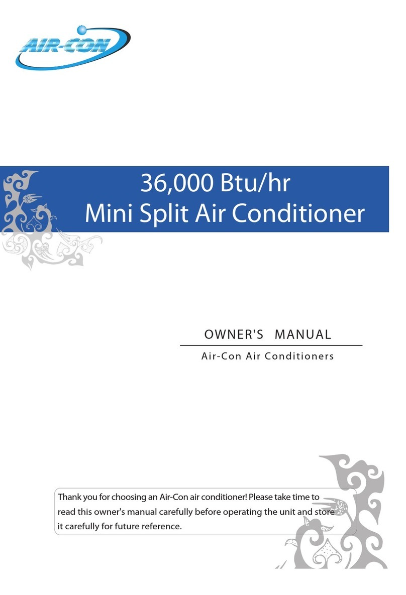 aircon Mini Split Air Conditioner User manual