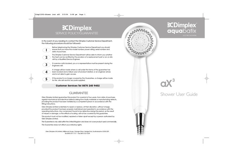 Dimplex aX3 User manual
