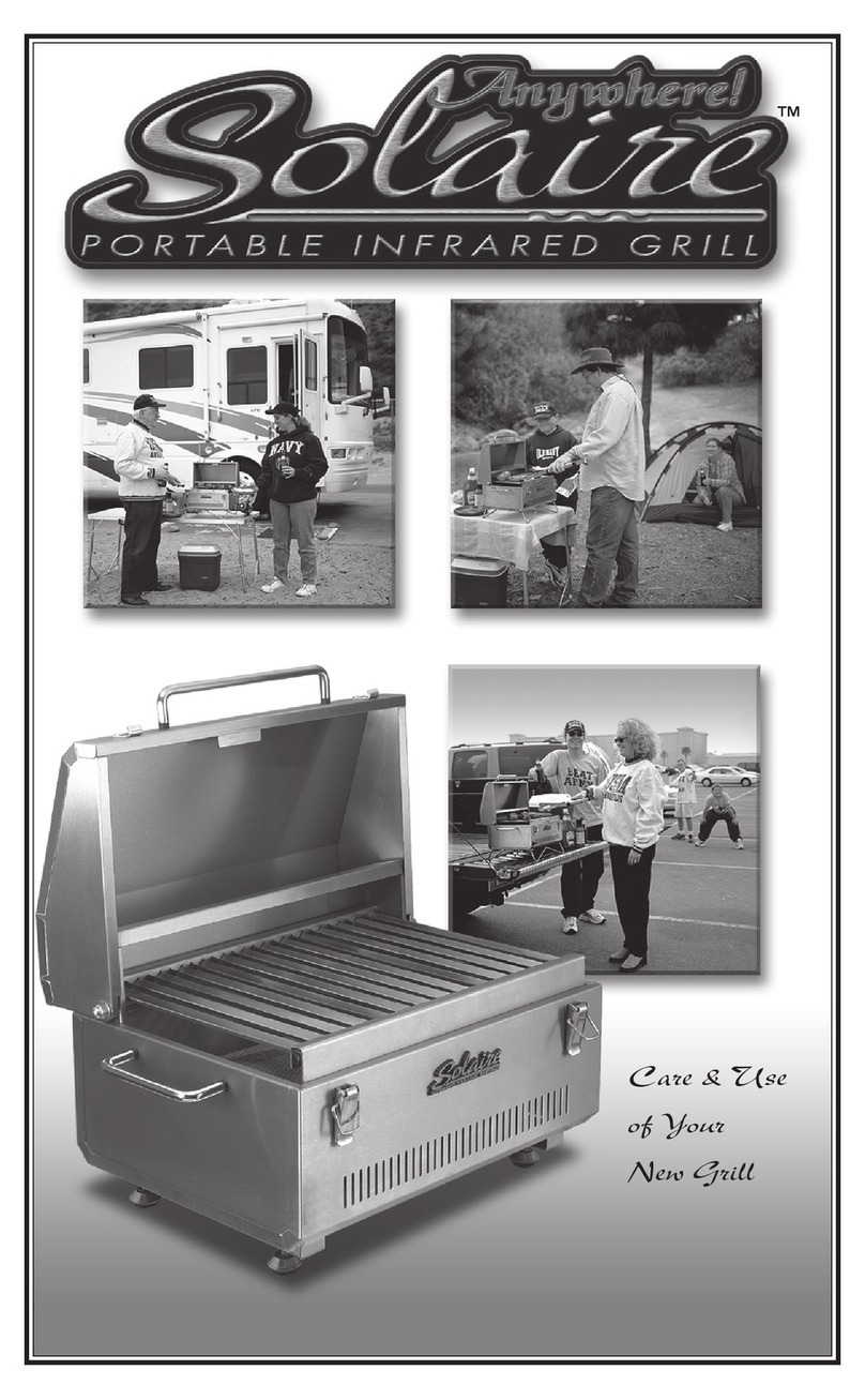 Rasmussen Portable infrared Grill Guide