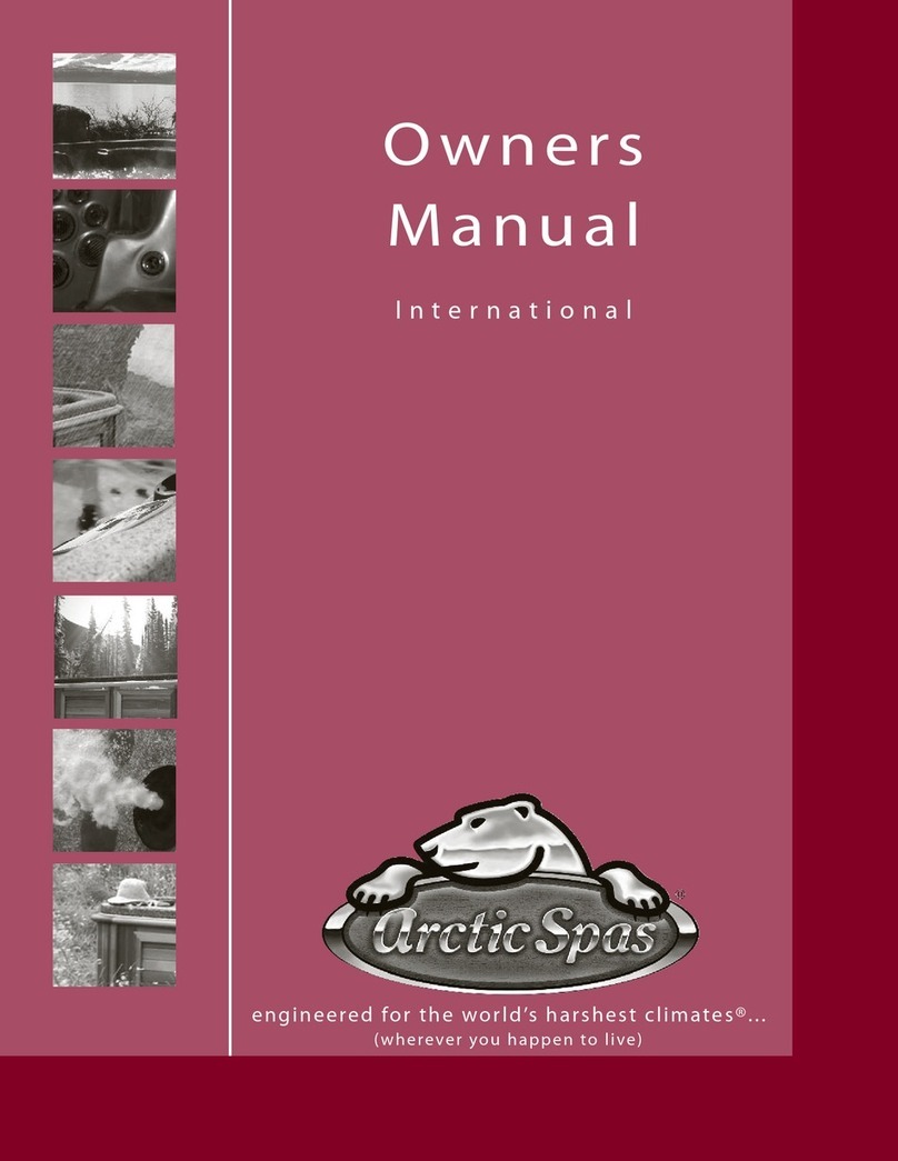Arctic Spas Arctic Ocean User manual