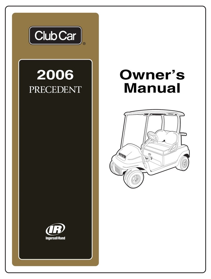 Club Car 2006 Precedent User manual