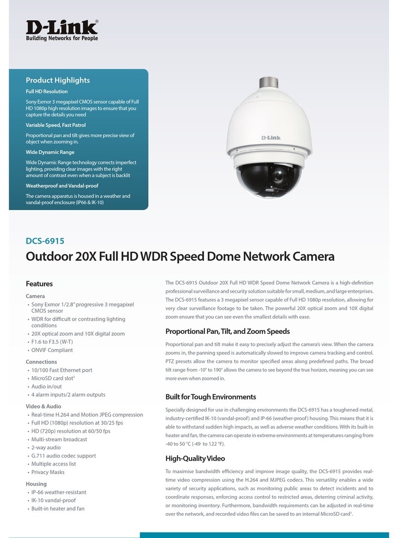 D-Link DCS-6915 User manual
