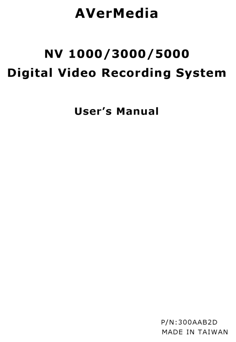 Avermedia NV 1000 user manual