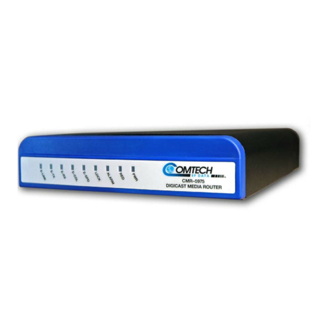 Comtech EF Data MR-S2 Installation and operation manual