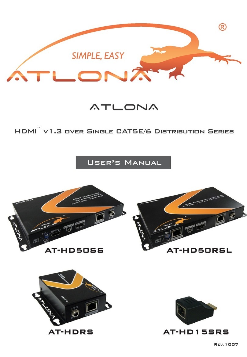 Atlona AT-HD50SS user manual