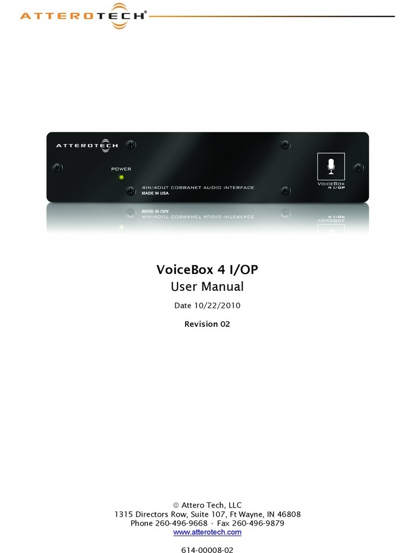 Attero Tech VoiceBox 4I/OP user manual