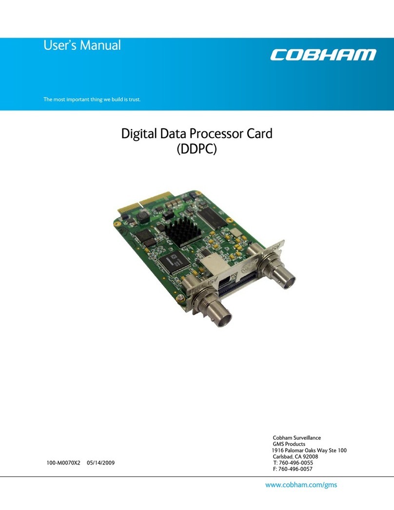 COBHAM DDPC User manual