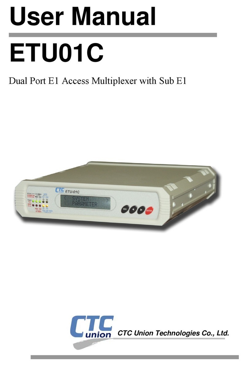 CTC Union ETU01C user manual