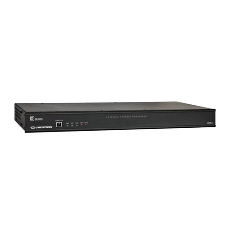 Crestron CP3 User manual