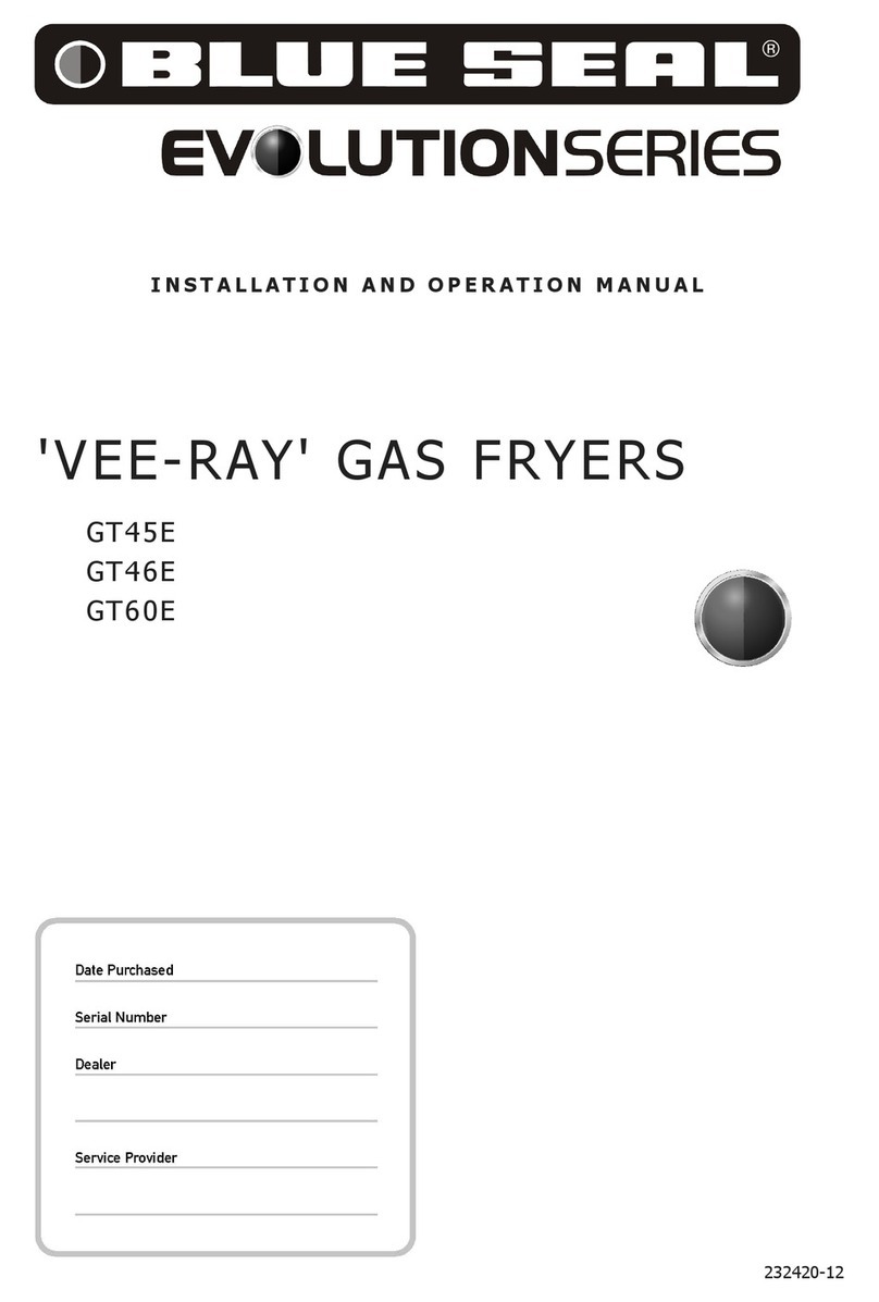 Blue Seal GT45E User manual