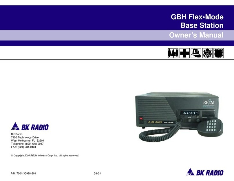 BK Radio GBH Flex Mode owner's manual