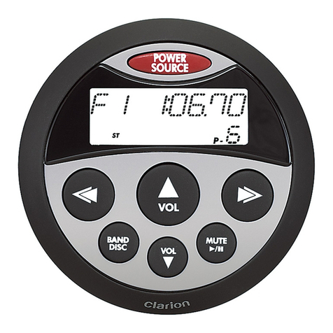 Clarion CMRC1-BSS Owner's manual & installation guide