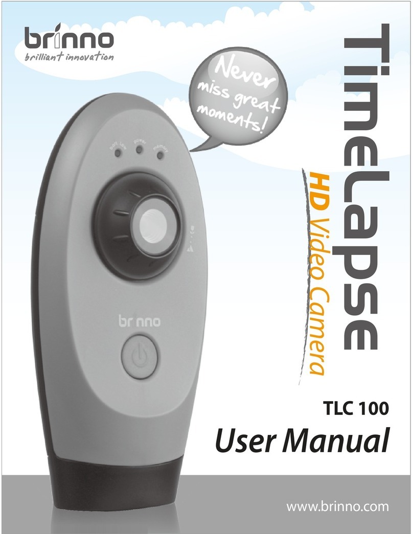 Brinno TimeLapse TLC 100 User manual