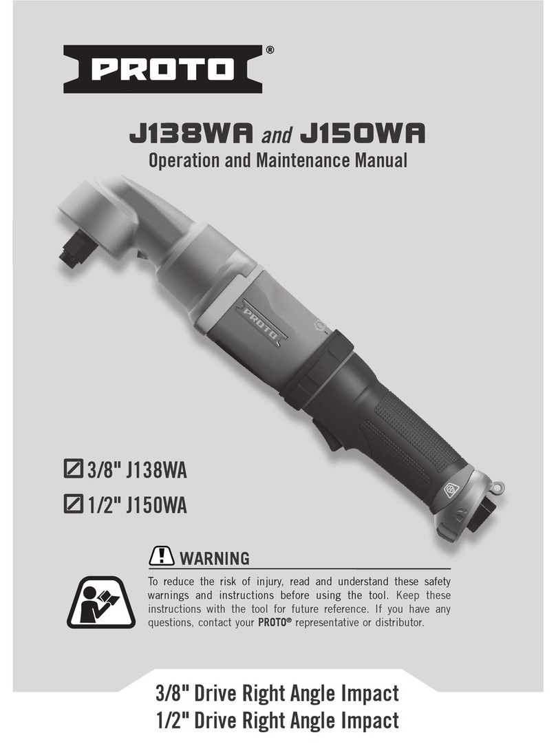 Proto J138WA Manual