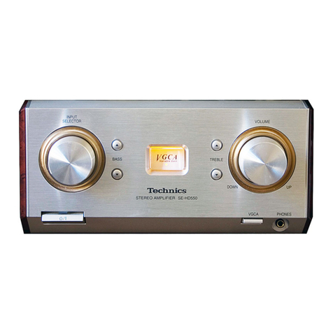 Technics ST-HD550 User manual