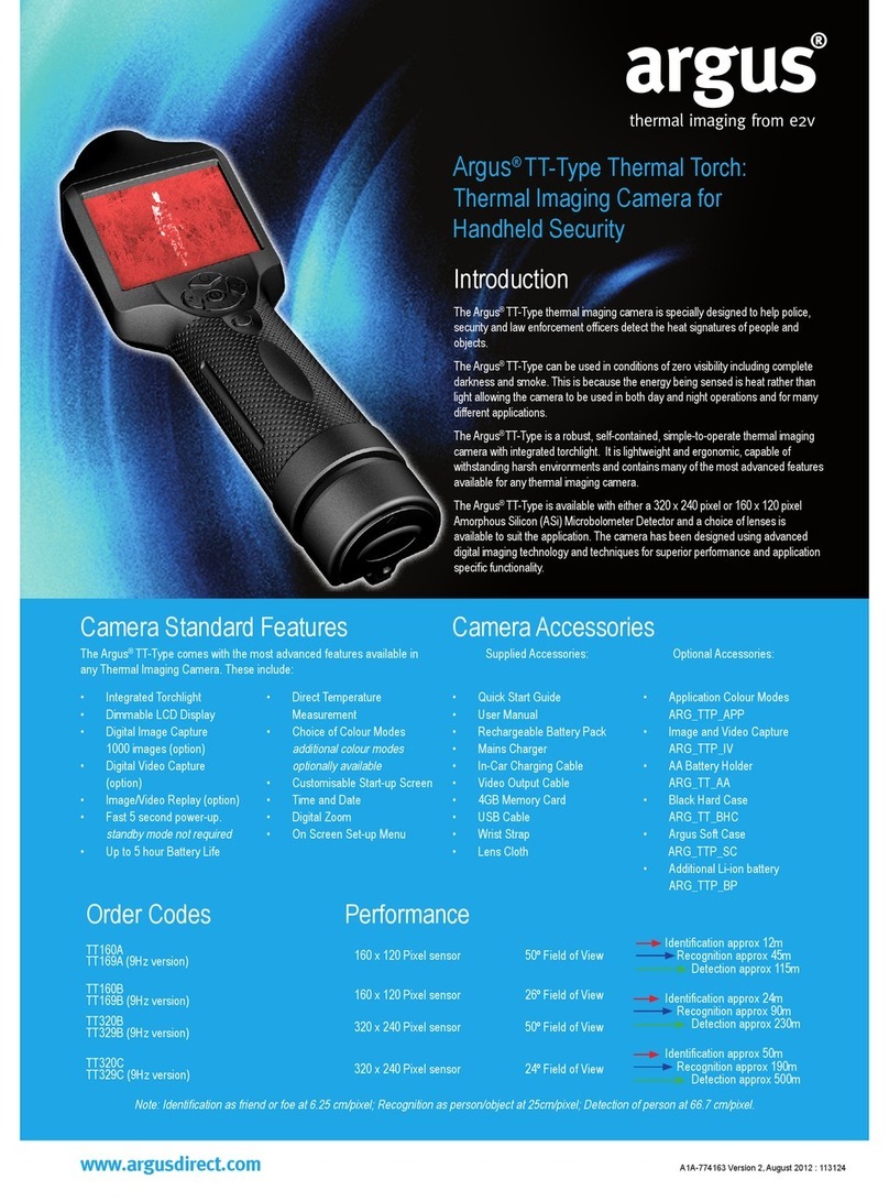 Argus TT-Type Specifications