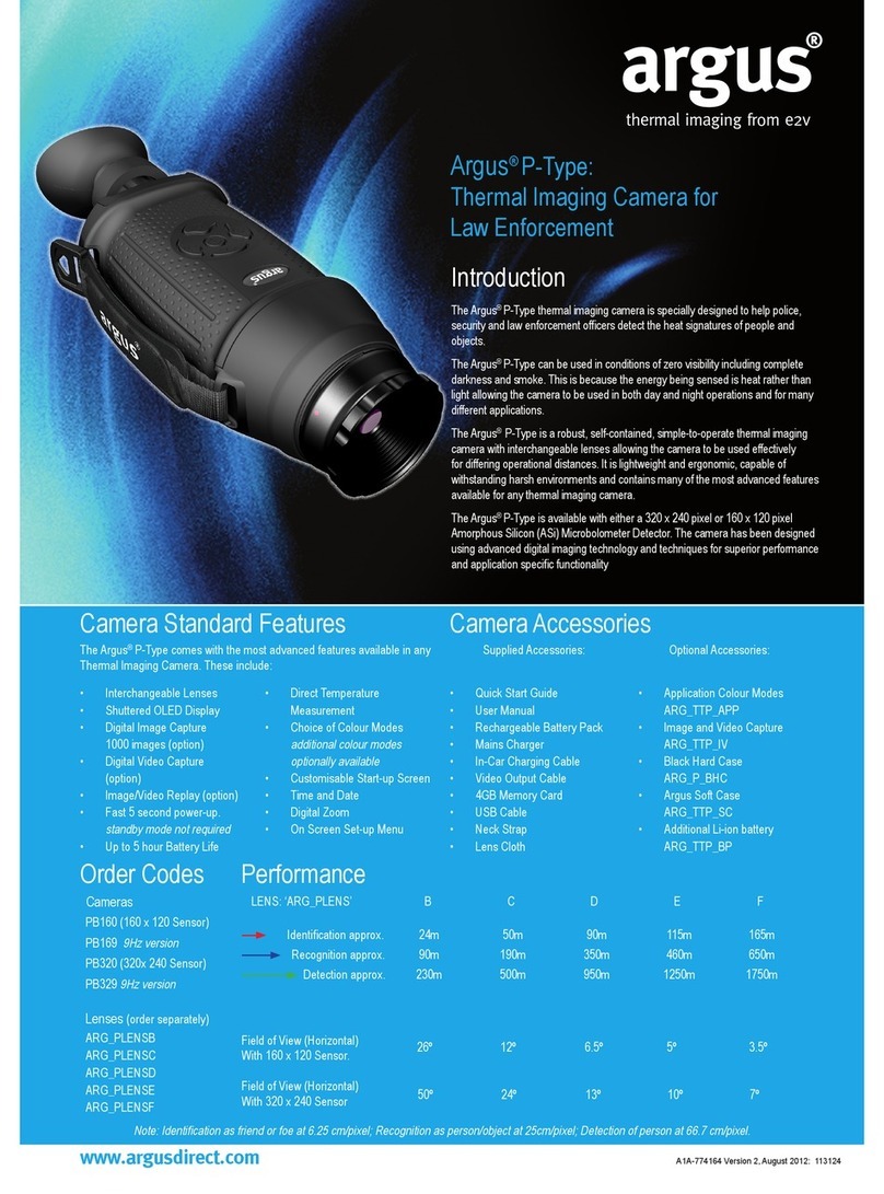 Argus P-Type User manual