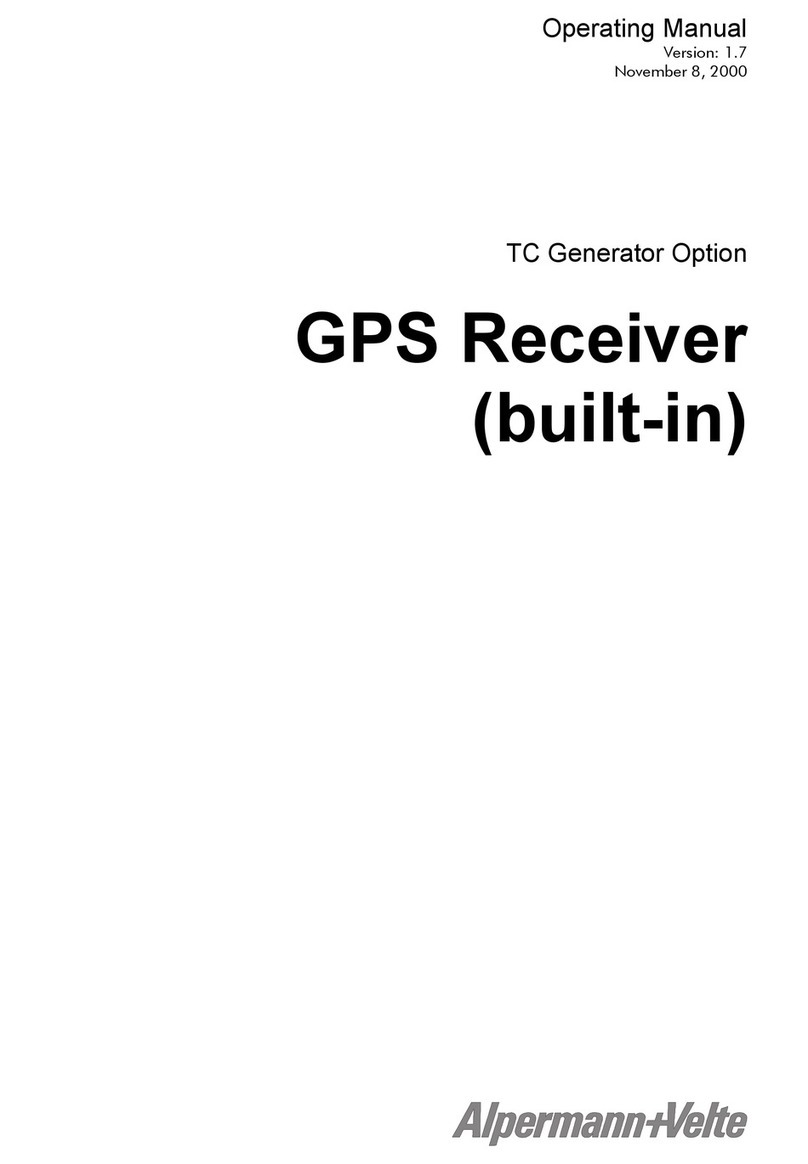 Alpermann+Velte GPS Receiver operating manual