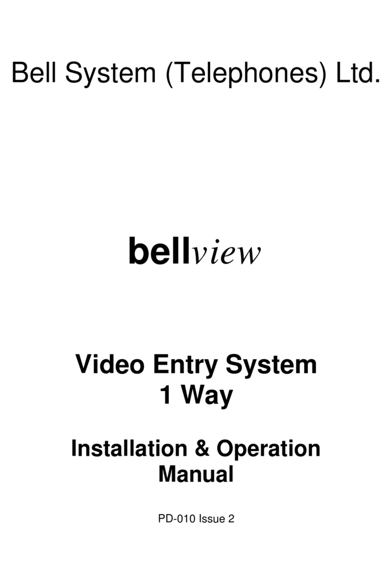 Bell System bellview User manual