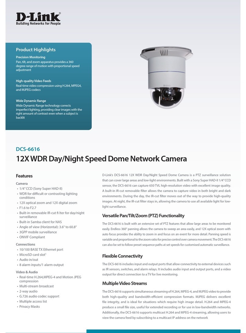 D-Link DCS-6616 User manual