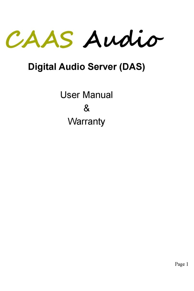 CAAS Audio Digital Audio Server Guide