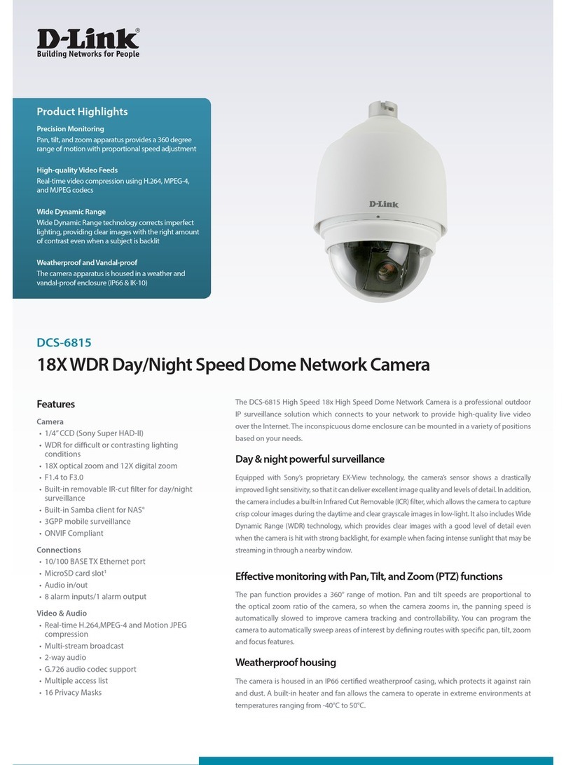 D-Link DCS-6815 User manual