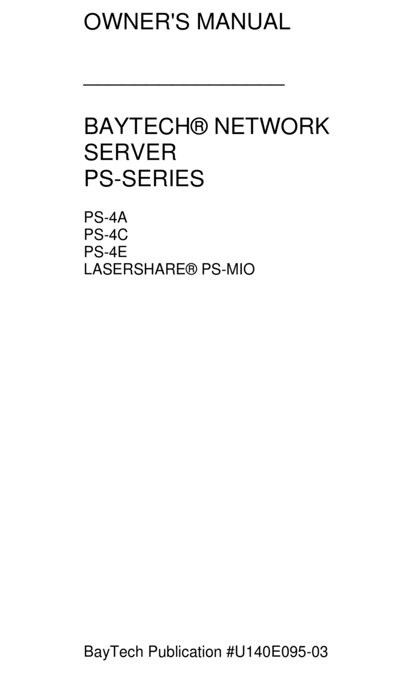BayTech PS-4A owner's manual