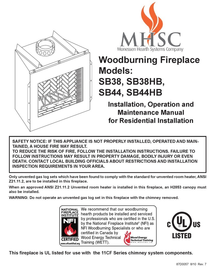 MHSC SB38 User manual