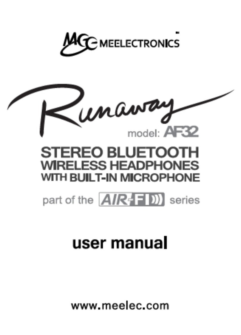 Meelectronics AF32 User manual
