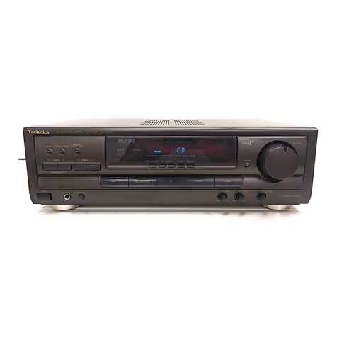 Technics SA-EX100 User manual